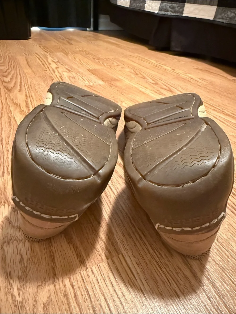 Sperry leather upper